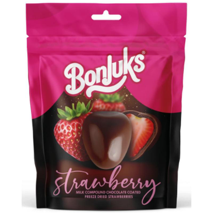 Freeze Dried Strawberrys & Milk Chocolate  80 g