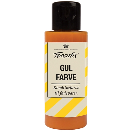 GUL KONDITORFARVE TØRSLEFFS 40 ML