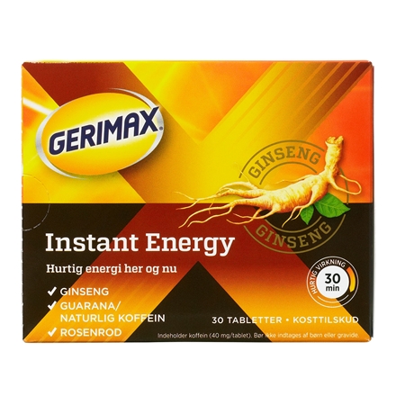 Gerimax Instant Energy 30 stk