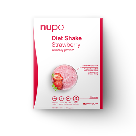 NUPO Diät Shake Strawberry 384 g