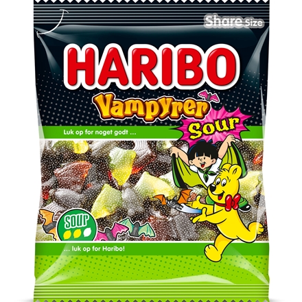 Haribo Vampyrer Sour 375 g