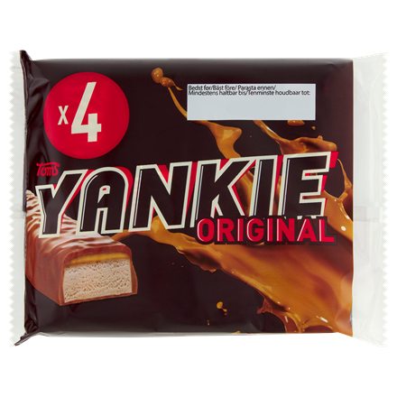 Toms Yankie Original 4-pak 160 g 