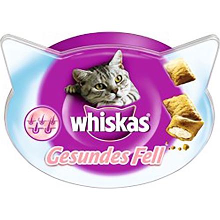 Whiskas Knuspertaschen Gesundes Fell 50 g
