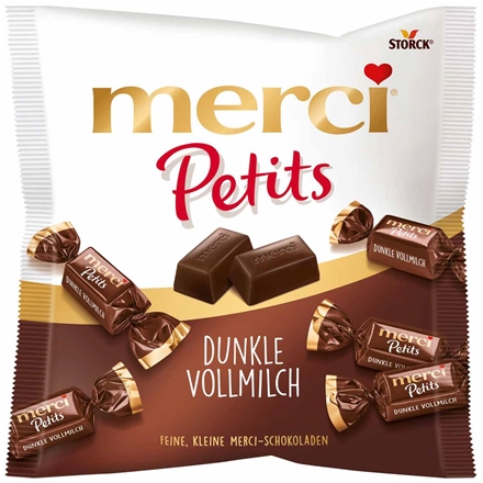 Merci Petits Dunkle Vollmilch 125g