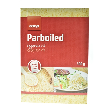 Coop Parboiled ris i kogeposer 4x125 g