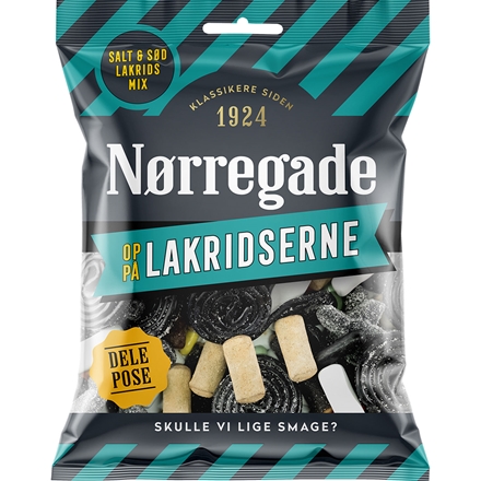 Nørregade Op På Lakridserne 160 g