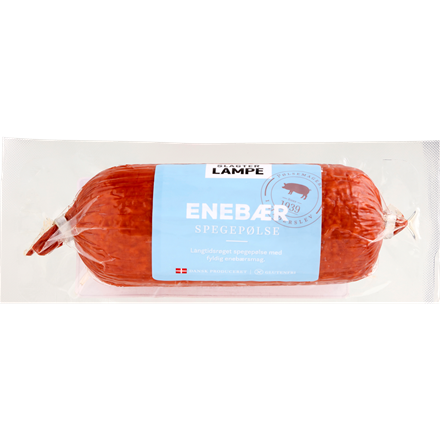 Lampe Enebær Spegepølse 250 g 