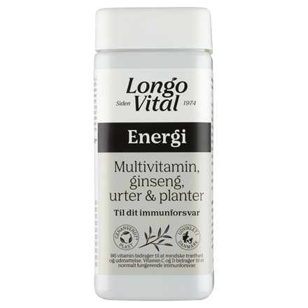 Longo Vital Energi 180 stk