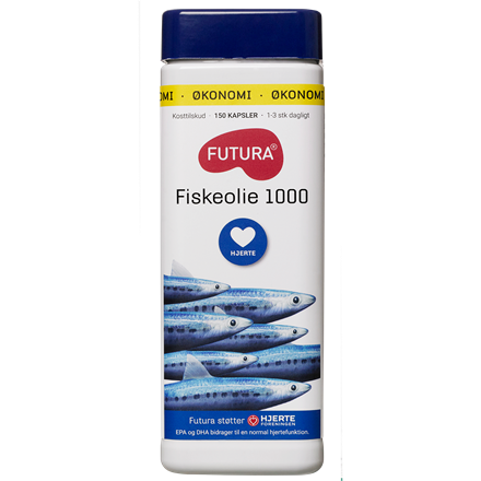 Futura Fiskeolie 1000mg 150 DK