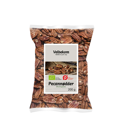 Velbekom Økologiske Pecannødder 200 g