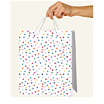 Gavepose 2 stk. Papir Prikker