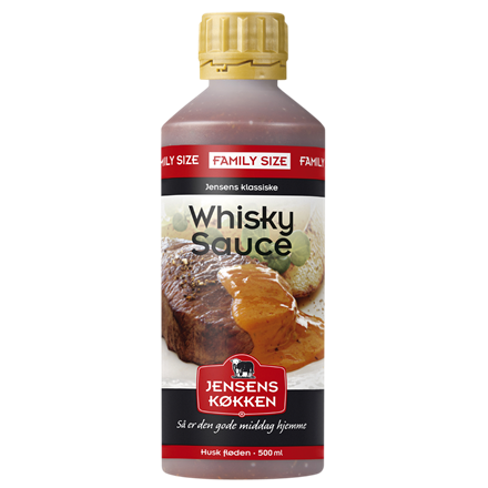 Jensen's klassiske Whisky Sauce 500 ml