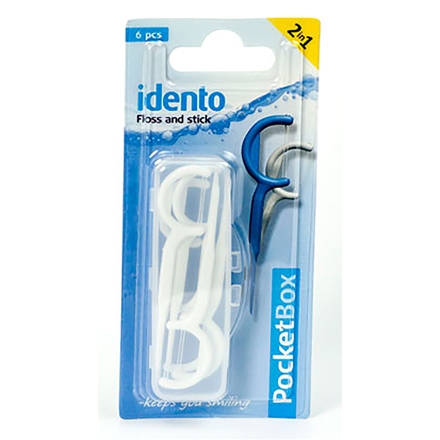 Idento Pocket Brush 8 stk.