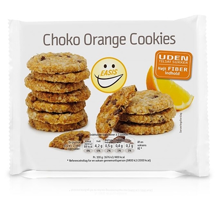 EASIS Choko-/Orange Cookies 132 g