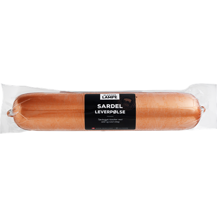 Lampe Sardel Leverpølse 550 g 