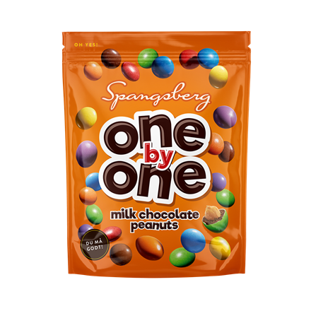 Spangsberg One by One Peanuts 130 g