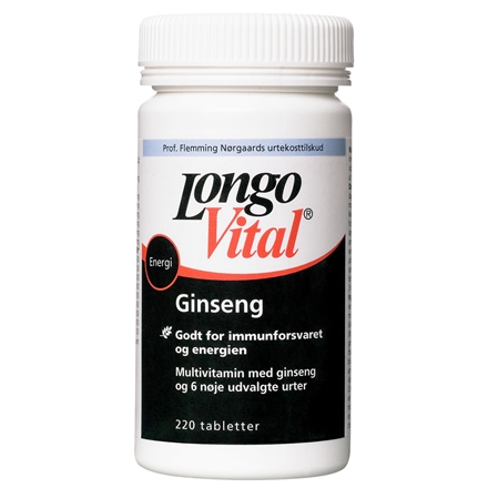 Longo Vital + Ginseng 220 DK