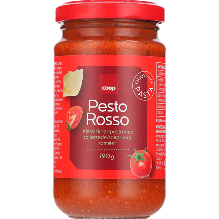 Coop Rød Pesto 190g
