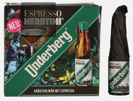 Underberg Espresso Herbtini 12-pak 27% 0,24 l