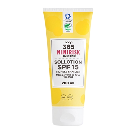 365 Minirisk Sollotion SPF15 200 ml