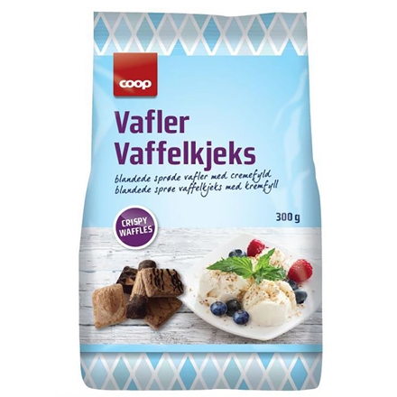 Coop Vaffel Mix 300gr