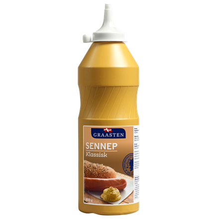 Graasten Sennep 800g.