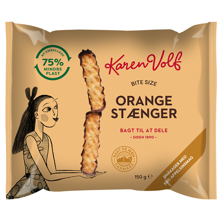 Karen Volf Orangestænger 150 g