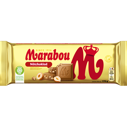 Marabou Nötchoklad 170 g