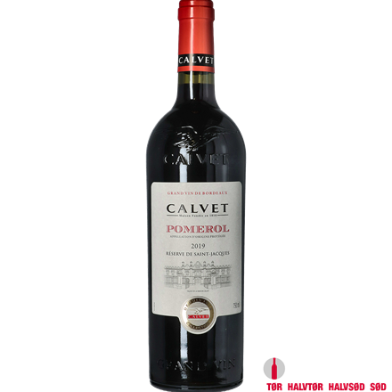 Calvet Pomerol Réserve de Saint-Jacques 0,75 l 