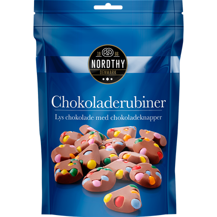 Nordthy Chokoladerubiner 120 g
