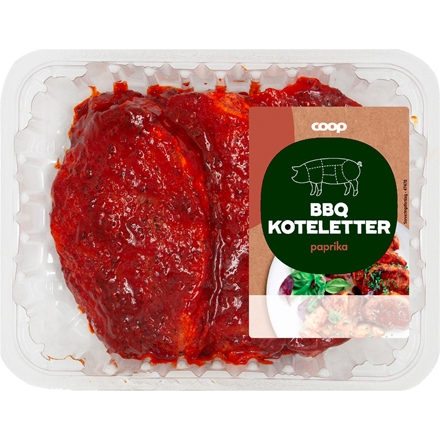 COOP Koteletter paprika 350 g