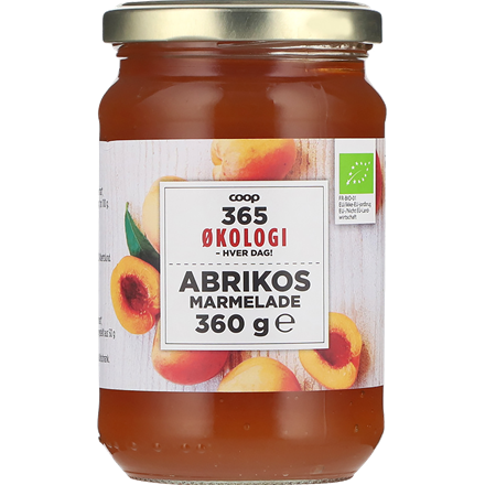 365 Økologi Abrikosmarmelade 360 g