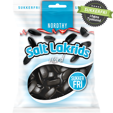Nordthy Salt Lakrids Sukkerfri 65 g