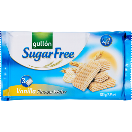 Gullòn Sukkerfri Vanilla Vafler 210 g