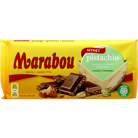 Marabou Pistachio 185 g