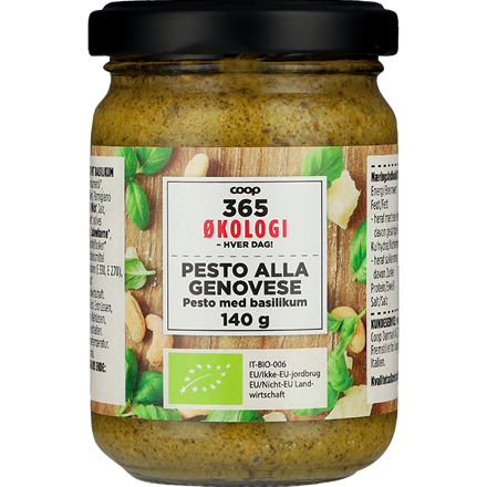365 Økologi Pesto alla Genovese 140 g