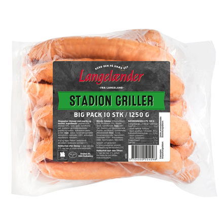 Langelænder Stadion Griller 1250g