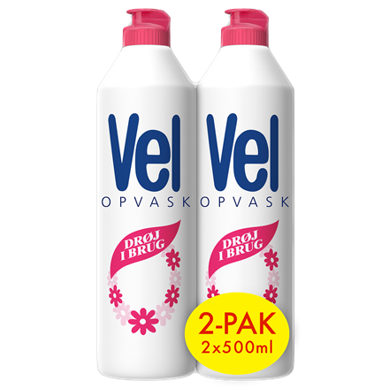 Vel Ultra Opvask 2 x 500 ml