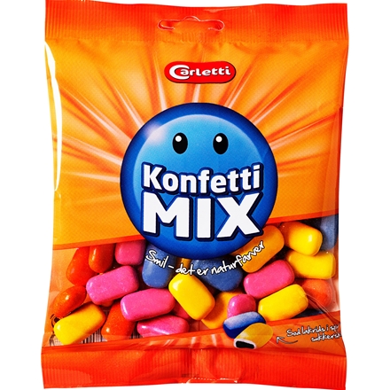 Carletti Konfetti Mix 200g