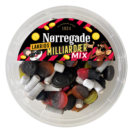 Nørregade Milliardærmix Lakrids 705 g