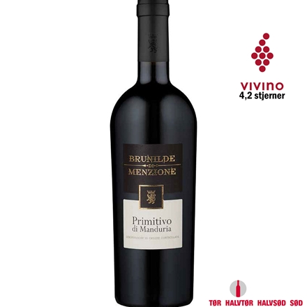 Brunilde Di Menzione Primitivo di Manduria DOC 0,75 l