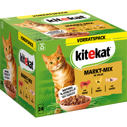 Kitekat PB Markt-Mix 24x85 g