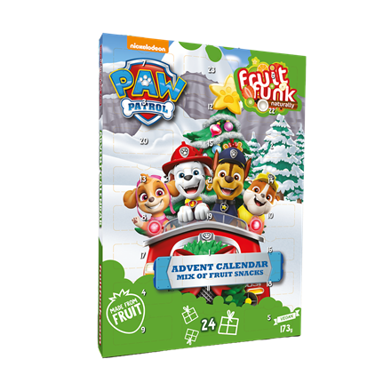 Fruitfunk Paw Patrol Advent Calendar 173 g