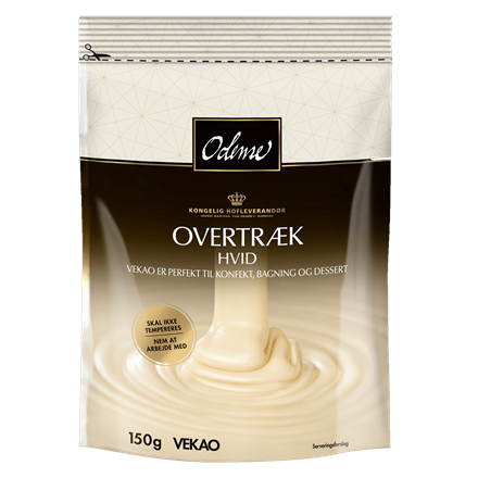 Odense Hvid Overtræksknapper 150 g