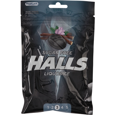 Halls Liquorice 65 g 