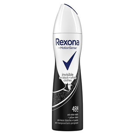 Rexona Deo Spray Invisible Black & White 150 ml