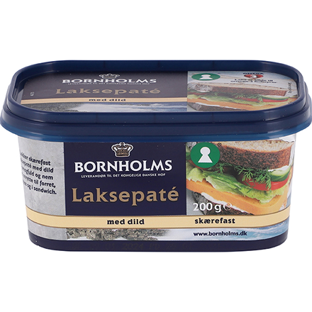 Bornholms Laksepate med Dild 200 g