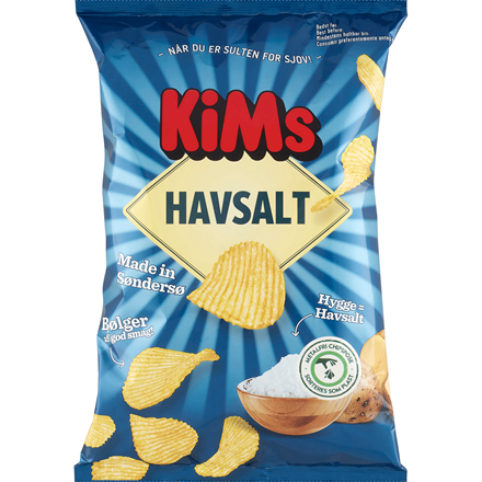 Kims Chips Havsalt 170 g