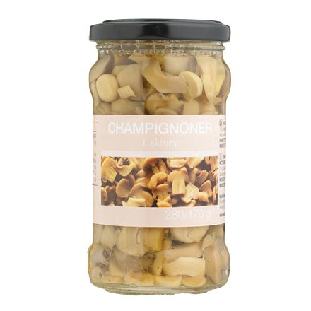 Champignon i skiver 170 g