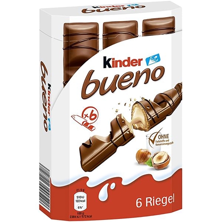 Ferrero Kinder Bueno 6-pak 129 g